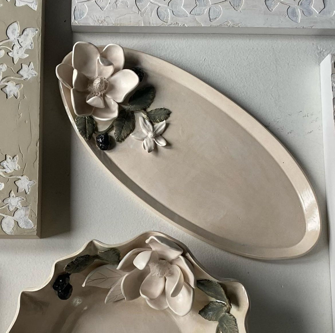 Magnolia Dewberry Platter