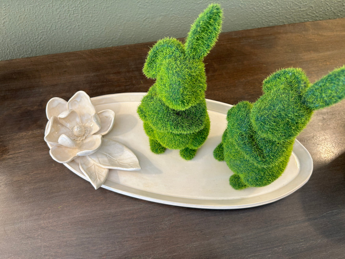 Small oval magnolia platter (n. 10)