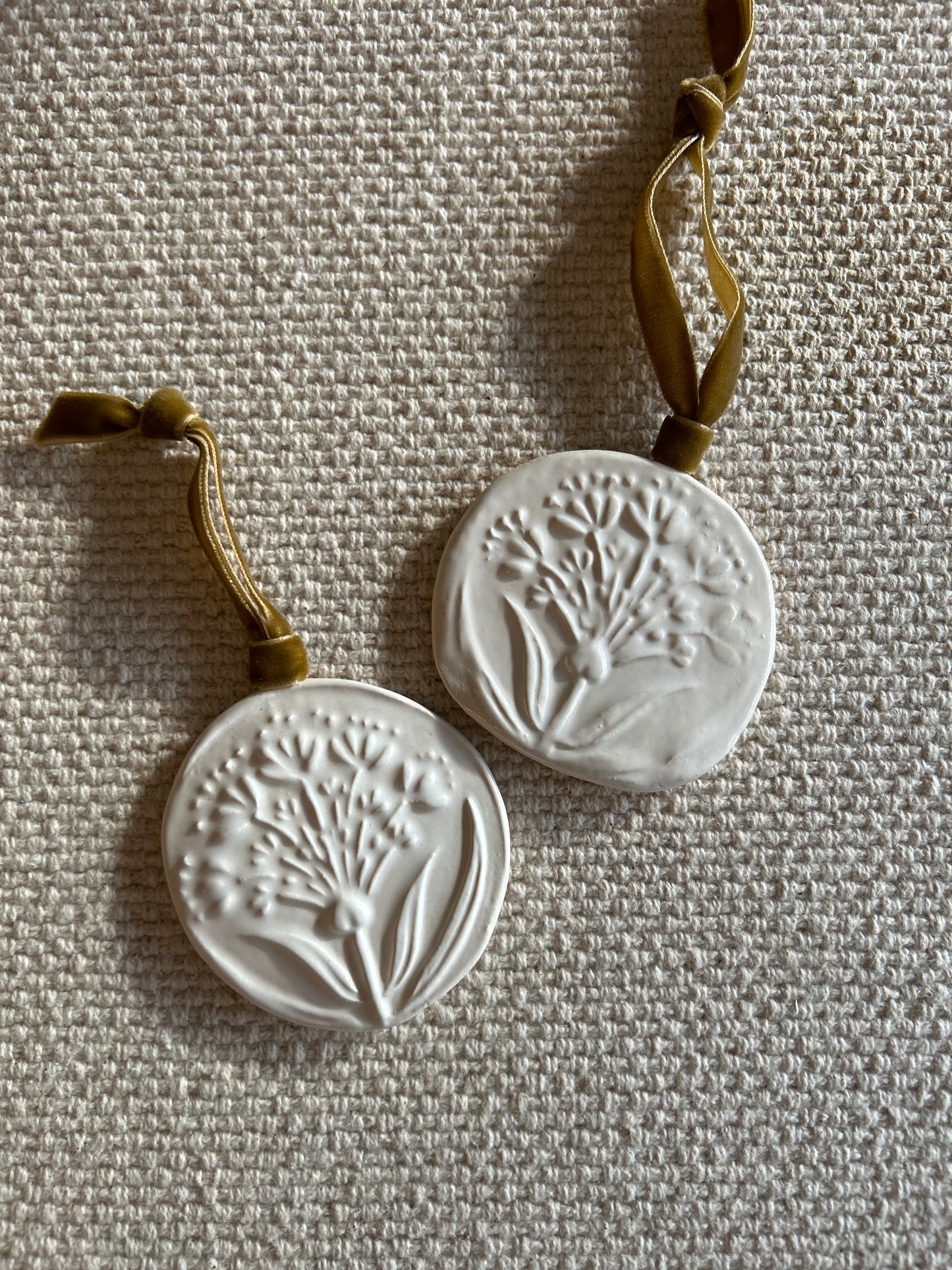 Vintage Cookie Press Ornament