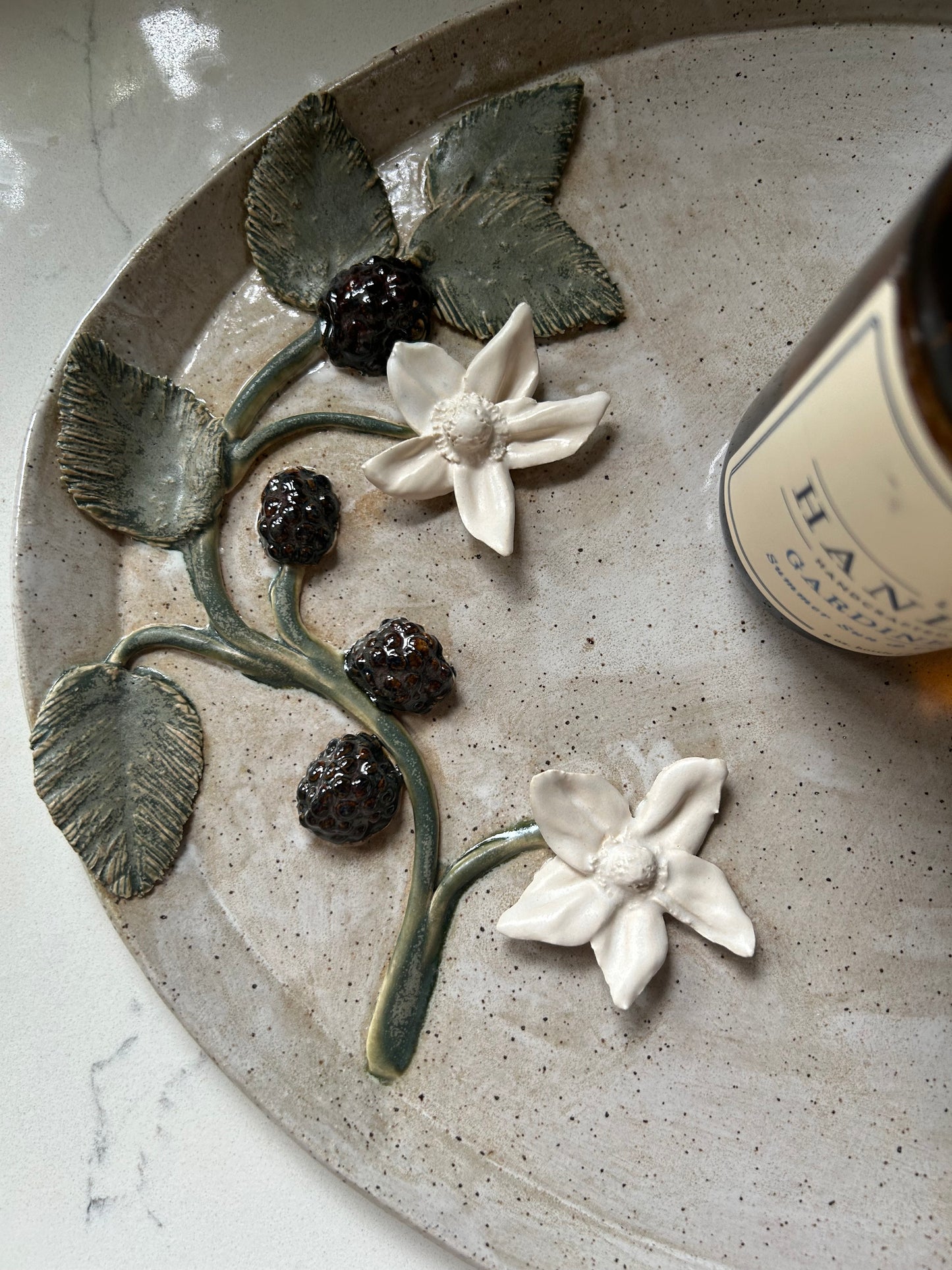 Dewberry Platter (Speckle Glaze)
