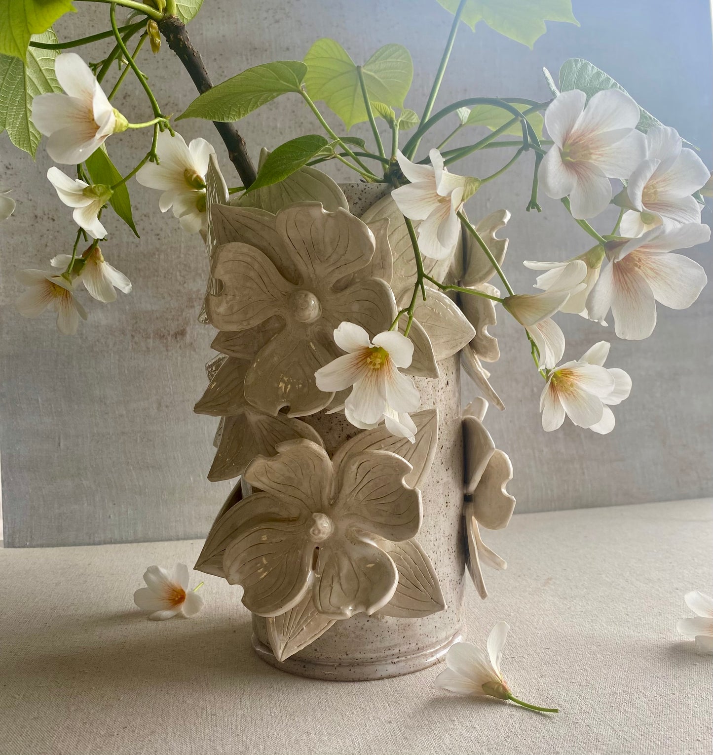 360 degree Dogwood Vase