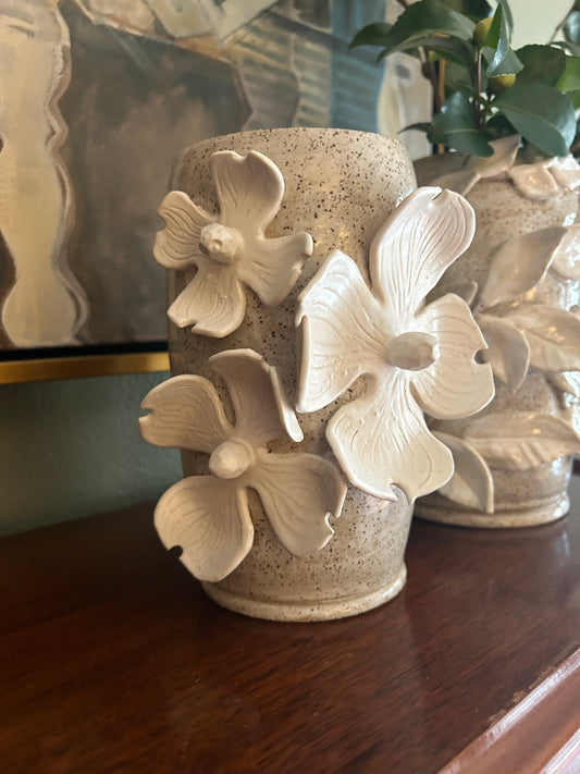 Triple Dogwood Vase (n. 05)