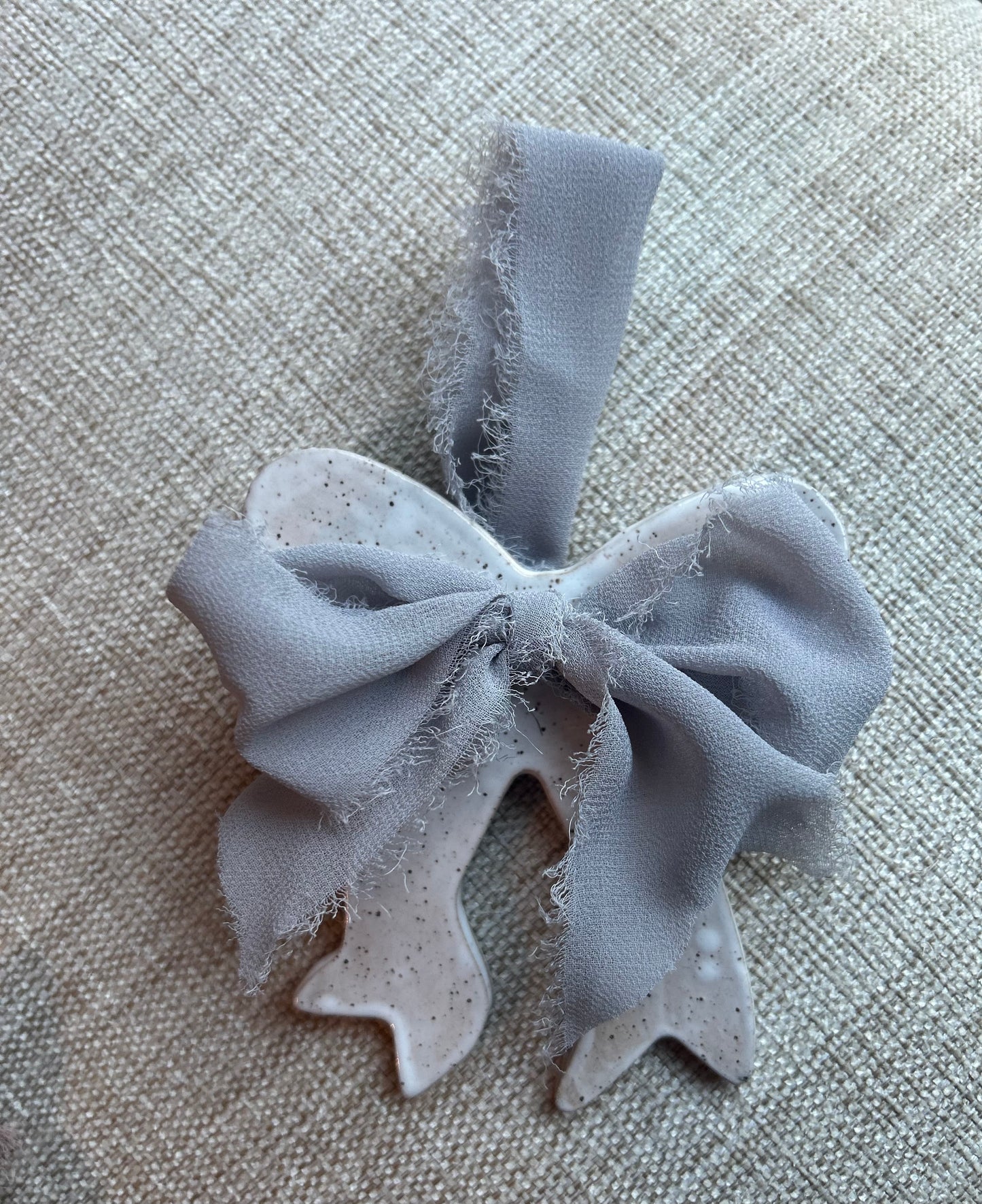 Tied with a Bow Ornament