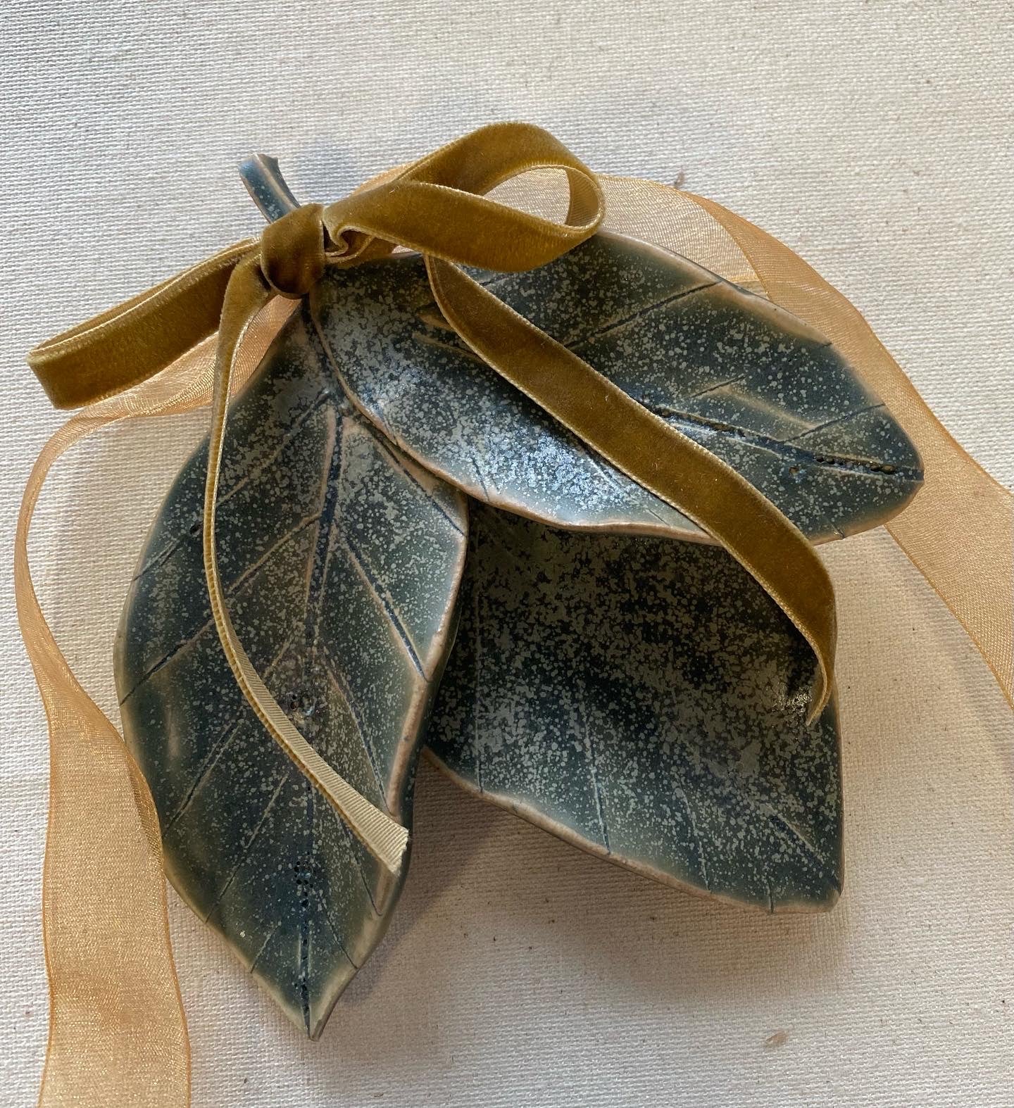 Magnolia Leaf Ornament